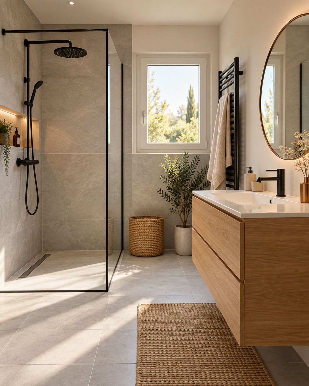 Salle de bain rénovée par Plombier La Chaux-de-Fonds à La Chaux-de-Fonds